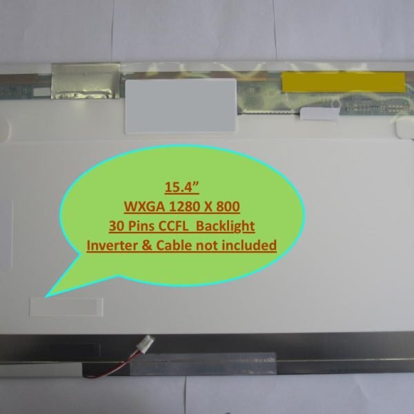 15.4" WXGA CCFL SINGLE Laptop LCD Screen
