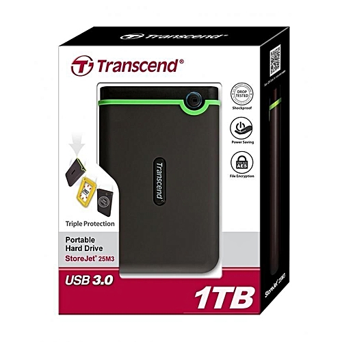 Transcend1TB External Hard Disk Drive