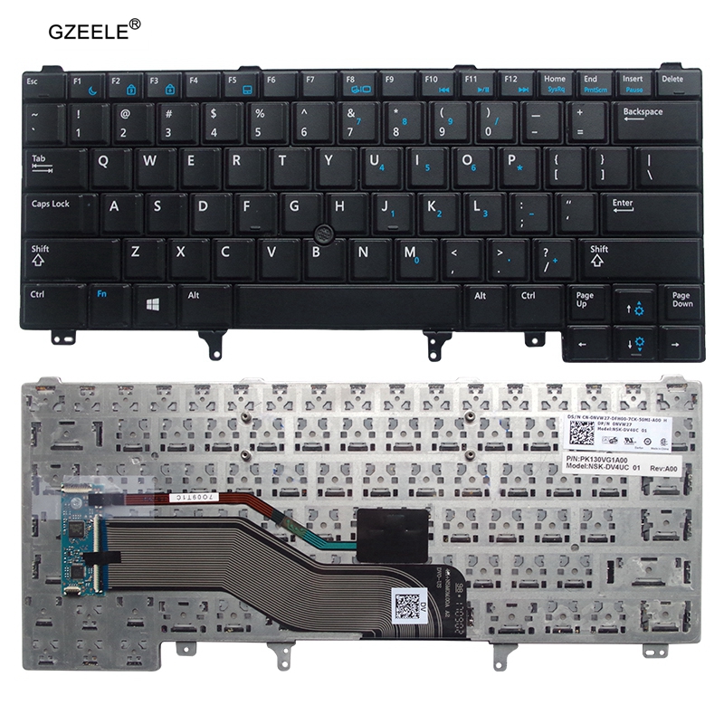 laptop keyboard For DELL E6420 E5420 E5430 E6220 E6320 E6330 E6420 E6430 US With pointing stick No backlight at lansotech solutions