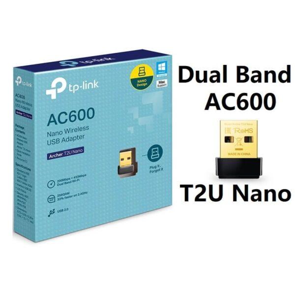 TP-link Archer T2U Nano AC600 Nano Wireless USB Adapter