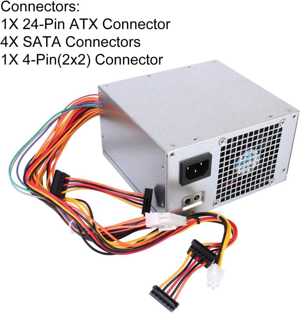 power supply unit with the model number L300PM-00 for various Dell desktop computer models, including the Optiplex 301, 7010, and 9010, as well as the Inspiron 3847, 570, 560, Precision T1500, T6100, T1650, Vostro 400, and others like Mini Towers Lansotech Solutions