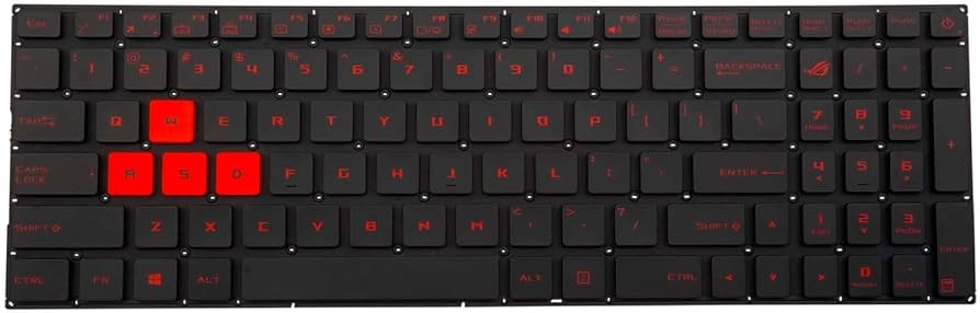 ASUS GL502 GL702 Red print Keyboard
