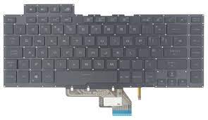 ASUS GU502LU Black Keyboard