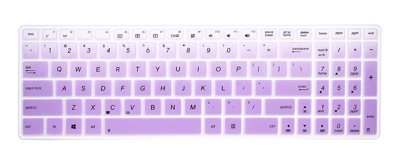 ASUS UX435 Purple Keyboard