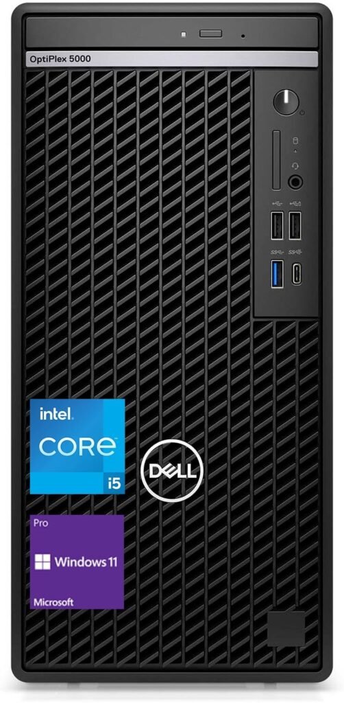 Dell OptiPlex 5000 Tower, Core i5 12500 8GB RAM 512GB SDD