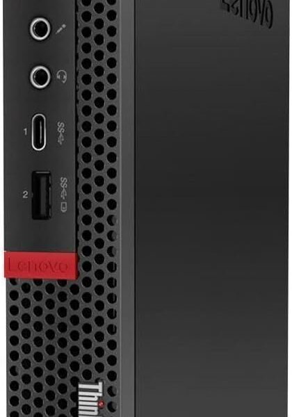 Lenovo ThinkCentre M720q Tiny Desktop Computer, Intel i5-8500, 16GB RAM, 256GB NVMe,