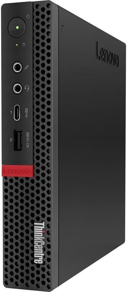 Lenovo ThinkCentre M720q Tiny Desktop Computer, Intel i5-8500, 16GB RAM, 256GB NVMe,
