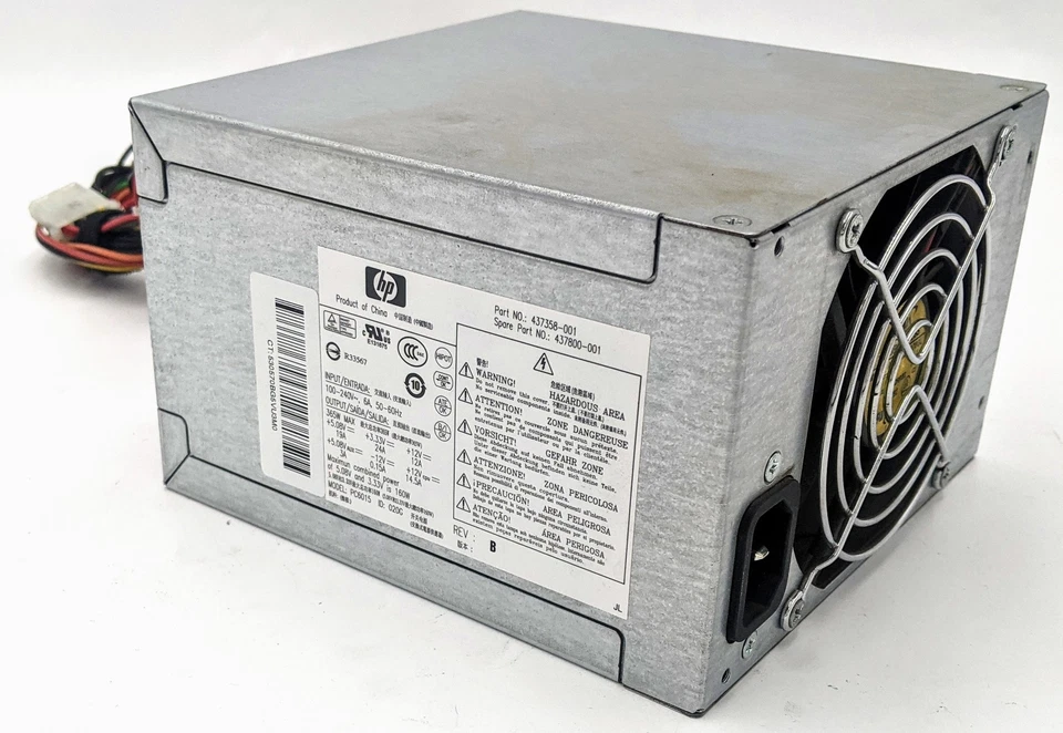 HP DC7700 DC7600 DC7900 ML110 G5 365W Power Supply PSU 416224-001 416535-001 PS-6361-4HFD