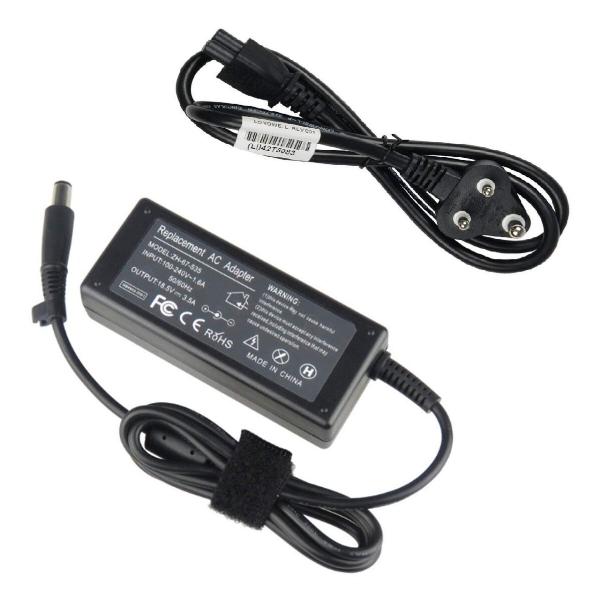 HP 65W 7.4mm Big Pin Laptop Charger