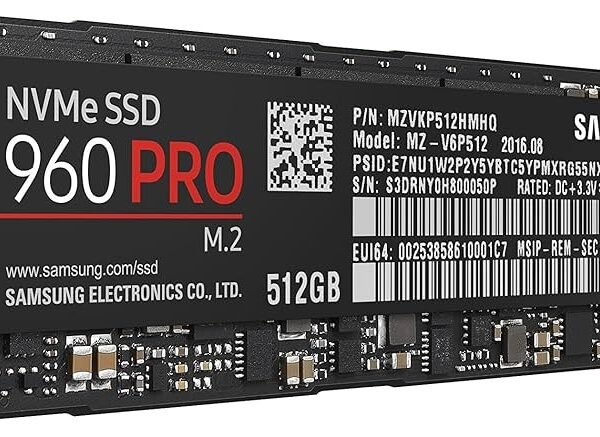 Samsung 960 PRO 512GB NVMe PCIe M.2 SSD