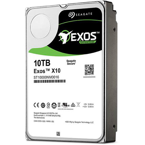 Seagate Exos 10TB 7200RPM SAS HDD