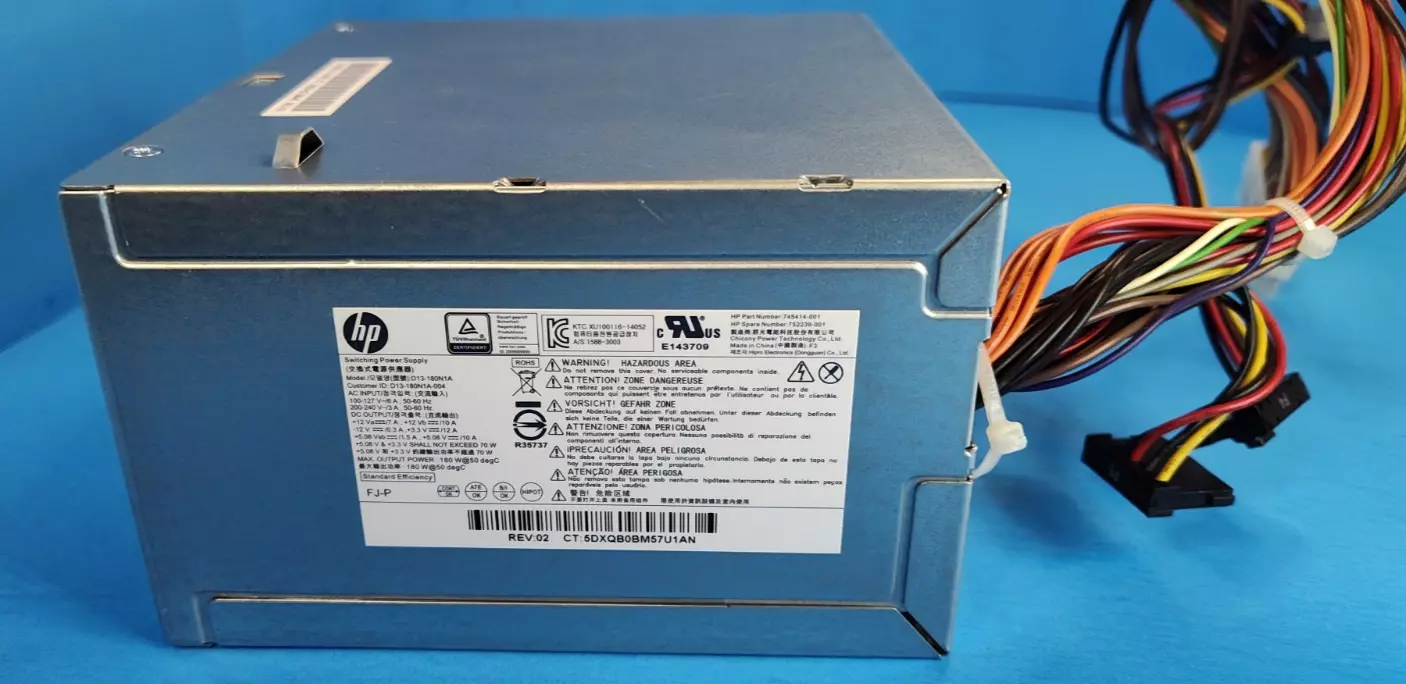 hp 280 g1 mt power hp 280 g1 mt power supply DPS-180N1A-004 - 180W