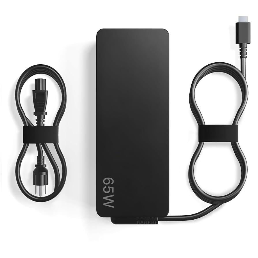 lenovo Thinkpad L380 L390 L480 L490 L580 L590 20M5 20M6 20M7 charger 65W USB C Type C