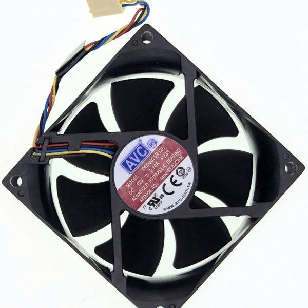 AVC DS08025R12U 8025 CPU  Desktop Case Cooling Fan