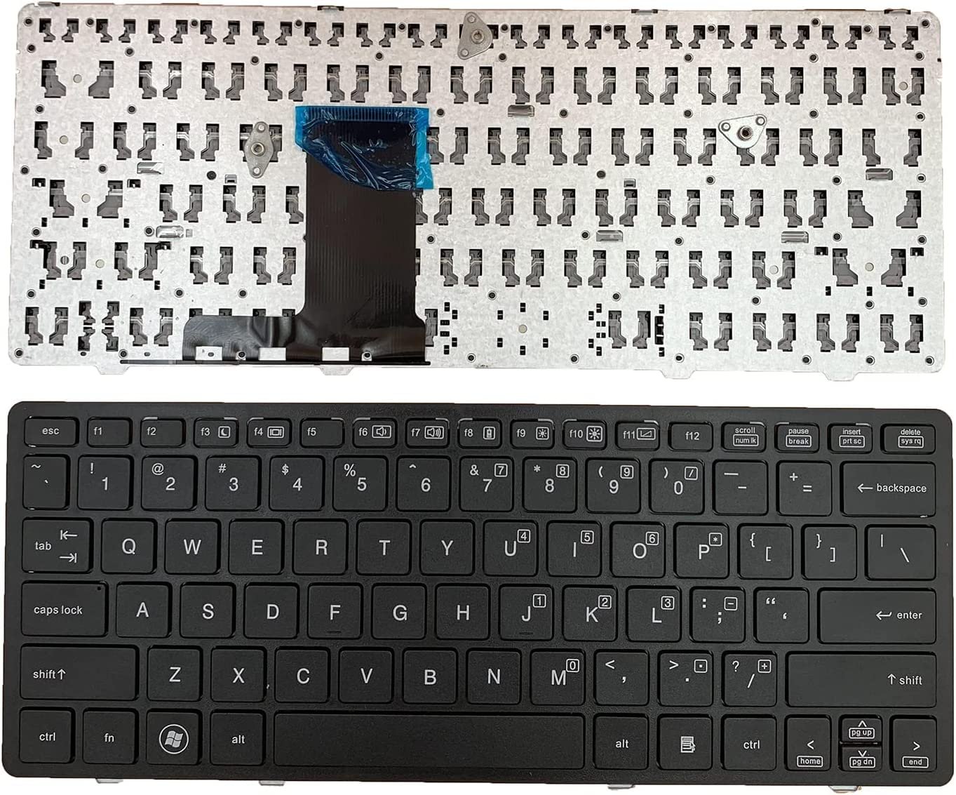 1a HP EliteBook 2560p keyboard