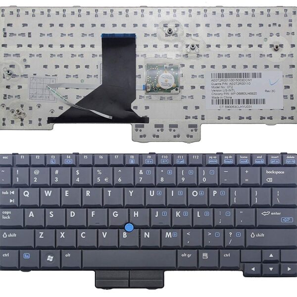 hp elitebook 2510 2530 2510P 2530P 2540P keyboard replacement