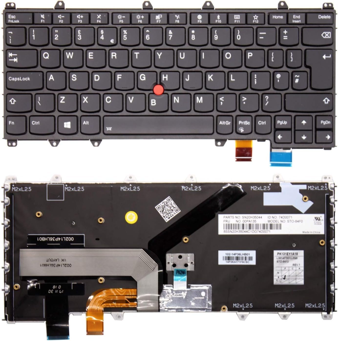 lenovo thinkpad yoga 260, 370, X380 keyboard lenovo thinkpad yoga 260, 370, X380 keyboard