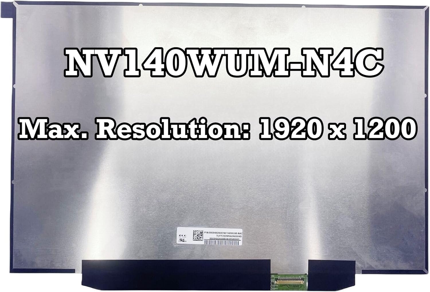 NV140WUM-N4C screen replacement image NV140WUM-N4C screen replacement image