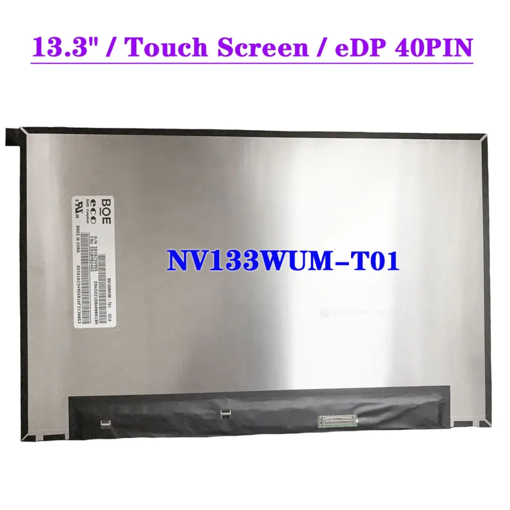 NV133WUM-T01 touch screen