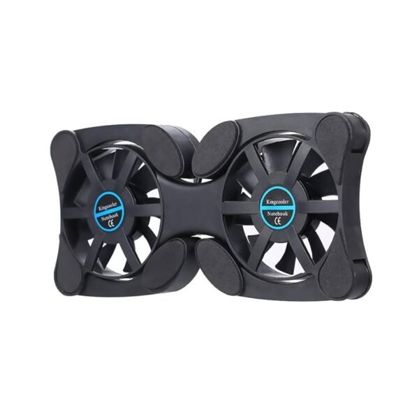 dual fan portable & foldable usb laptop cooler
