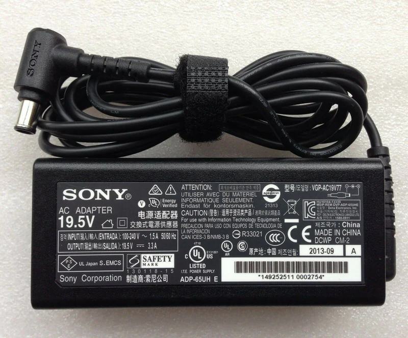 Sony VAIO VGP-AC19V77 charger