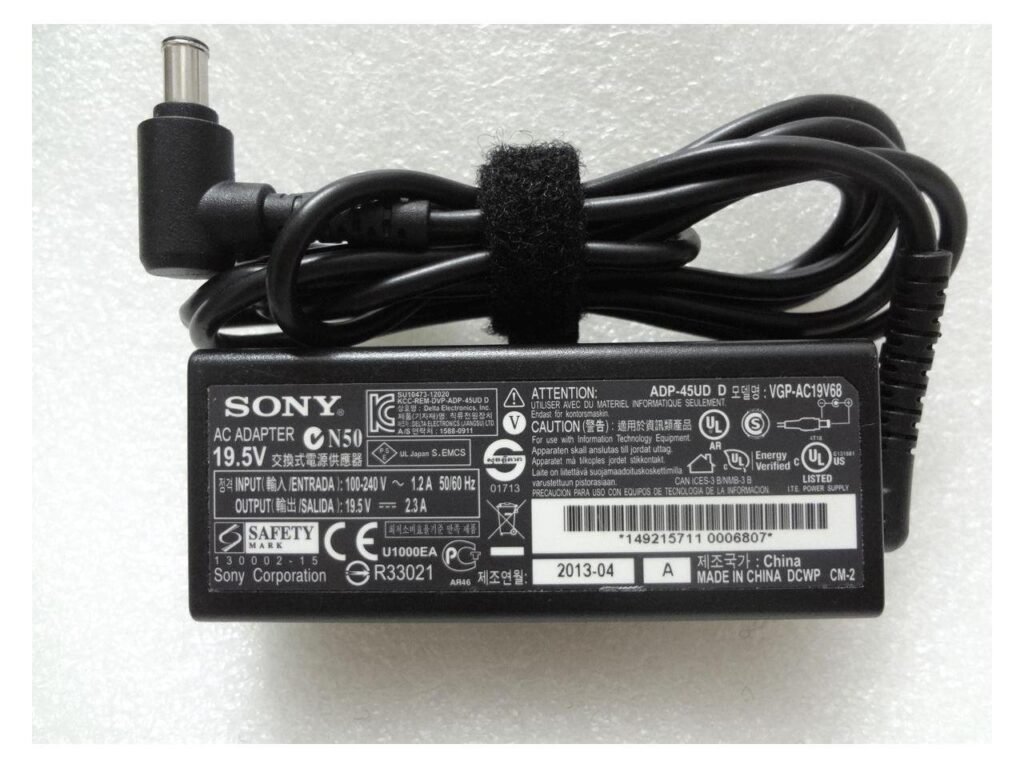 Sony VAIO VGP-AC19V68 Charger
