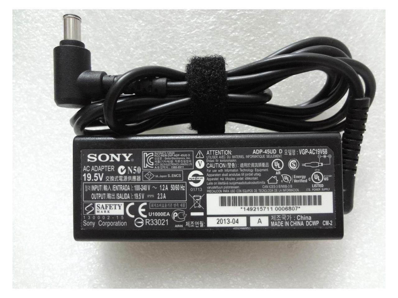 Sony VAIO VGP-AC19V68 Charger Sony VAIO VGP-AC19V68 Charger