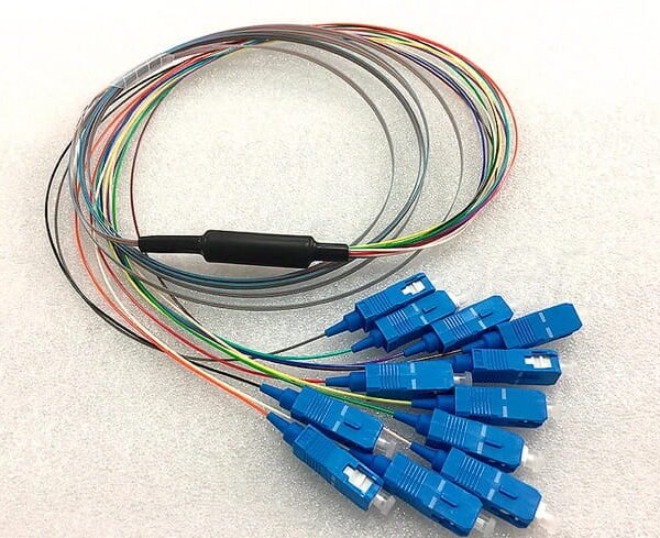 SC/APC or SC/UPC Multi Core Fiber Connector
