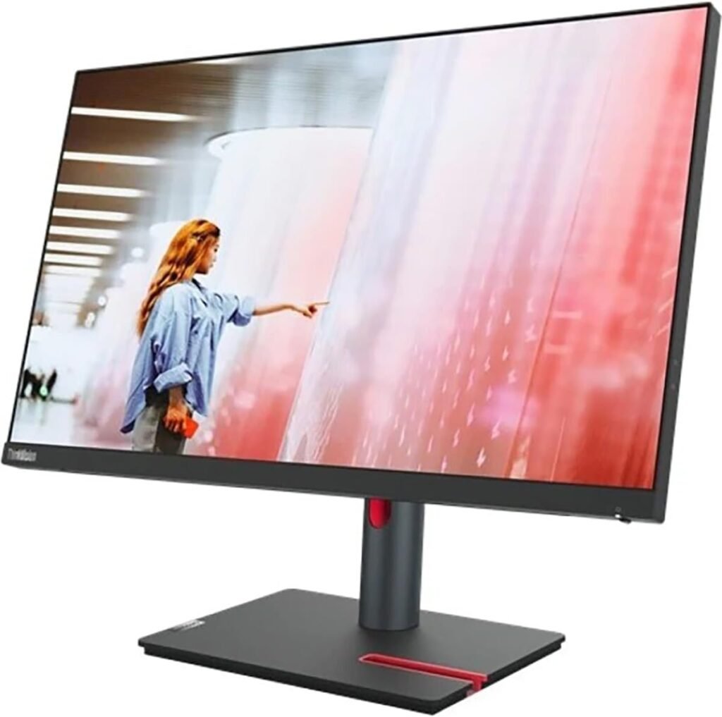 Lenovo ThinkVision P24h-30 24-inch QHD USB-C Docking Monitor