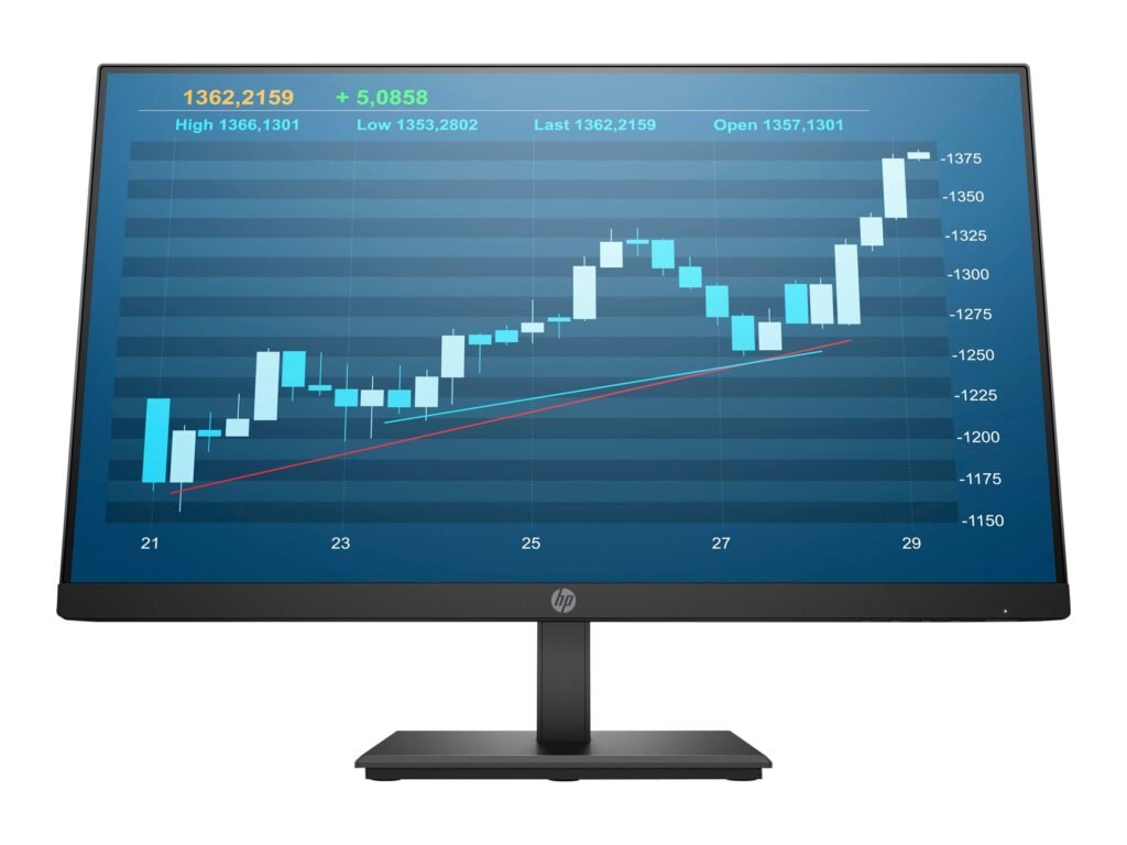 HP P244 23.8 Inch FHD IPS LED Backlit LCD Anti-Glare Monitor