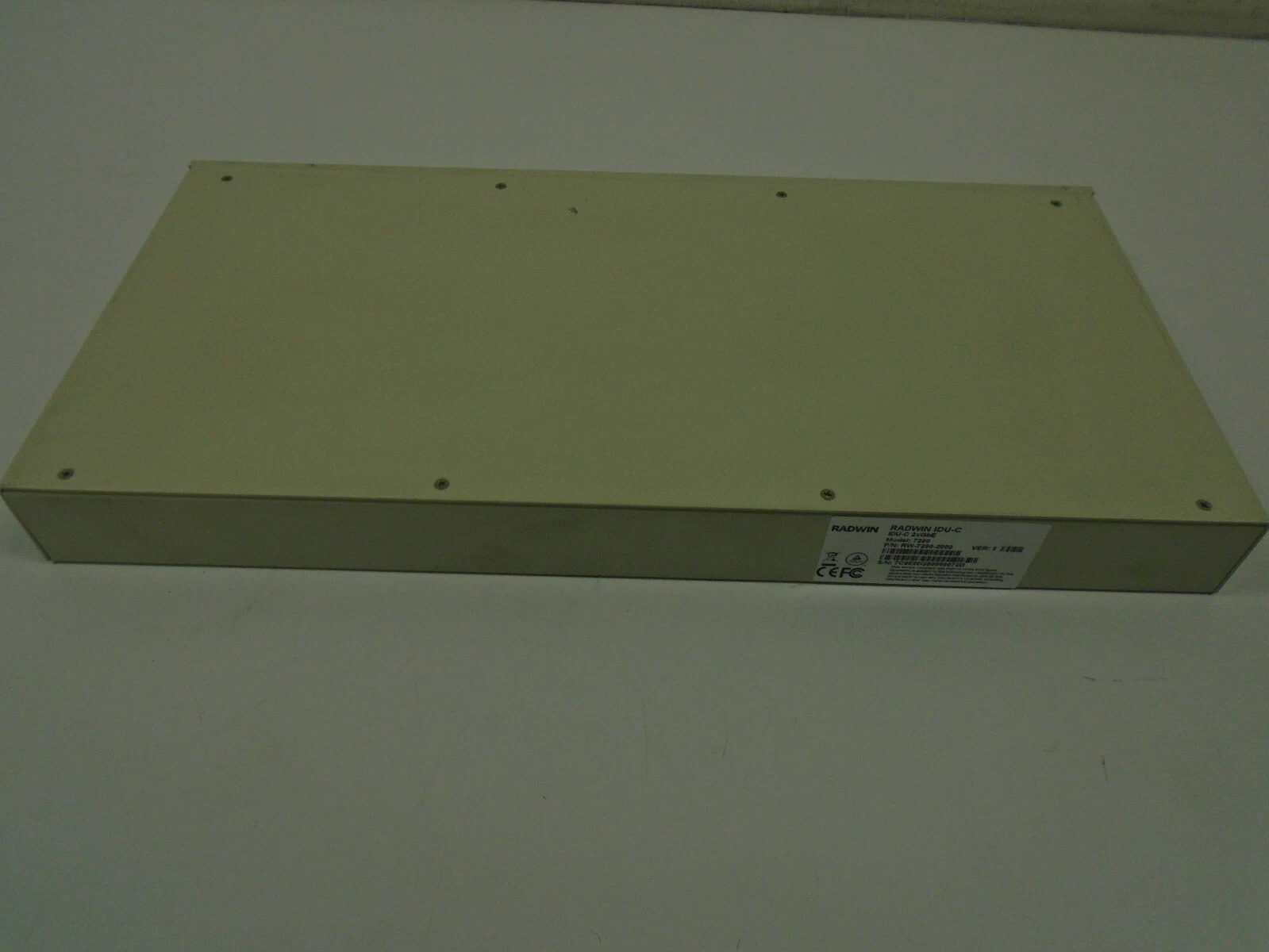 Radwin IDU-C 7200 2x GbE 10/100 BaseT with SFP Port RW-7200-2000 Radwin IDU-C 7200 2x GbE 10/100 BaseT with SFP Port RW-7200-2000