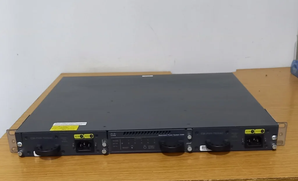 Cisco PWR-RPS2300 Redundant Power System w/ 2x C3K-PWR-750WAC
