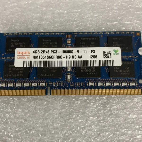 Hynix 4GB PC3-10600 DDR3 1333MHz Laptop RAM Memory
