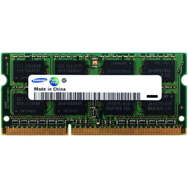 4GB (1X4GB) DDR3 1333MHZ PC3-10600 2Rx8 1.35V 204-PIN SODIMM Samsung Laptop Memory