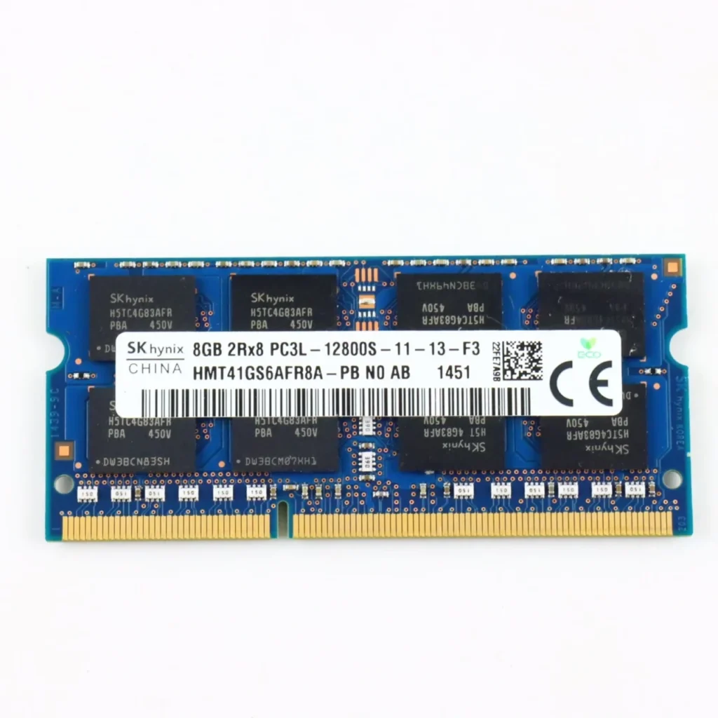 Laptop RAM Memory 8gb 1rx8 pc3l 12800s 11 13 b3