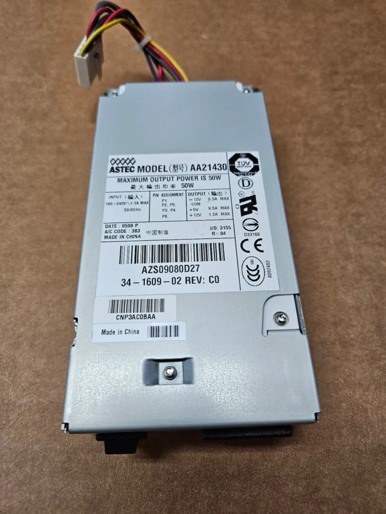ASTEC AA21430 341-0182-01 34-1609-02 Power Supply