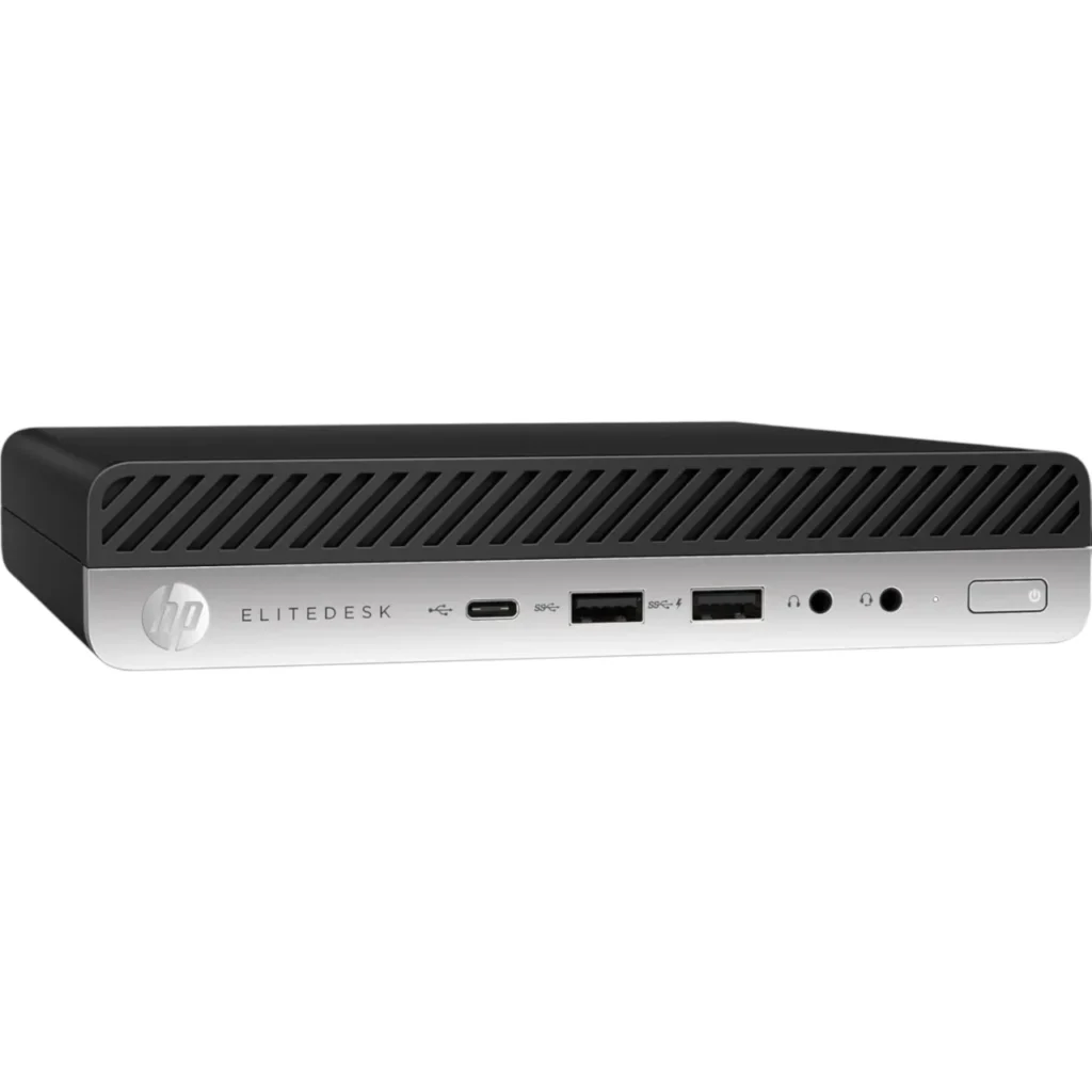 HP EliteDesk 800 G3 mini pc – Core i5 7th Gen, 8GB RAM, 256GB SSD