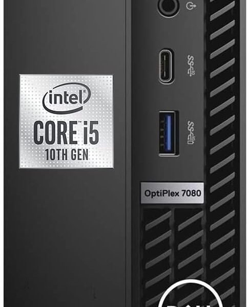 Dell OptiPlex 7080 Micro PC –10th Gen Intel Core i5 8GB DDR4 RAM 256GB SSD