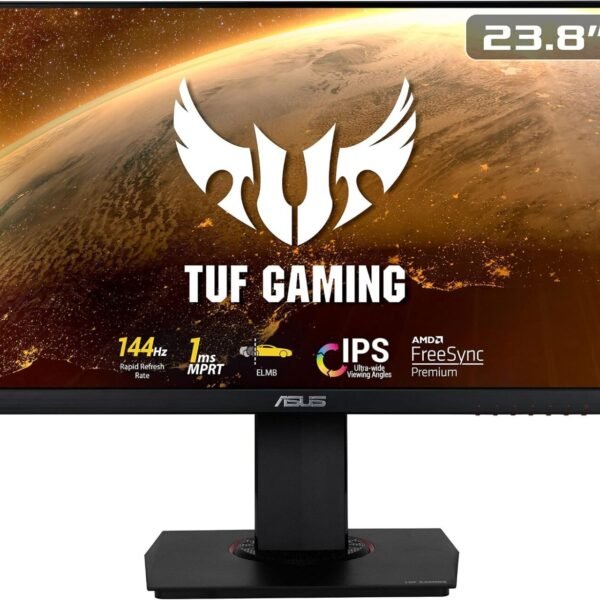 ASUS TUF Gaming VG249Q, 23.8 Inch FHD IPS gaming monitor 144Hz
