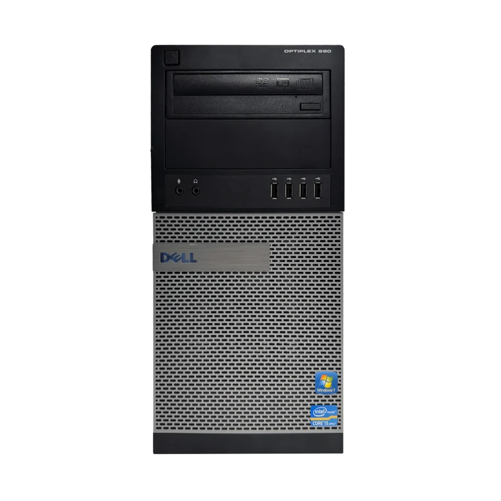Dell Optiplex 990 tower Desktop Intel Quad-Core i7-2600 up to 3.4GHz 8GB RA, 250GB HDD