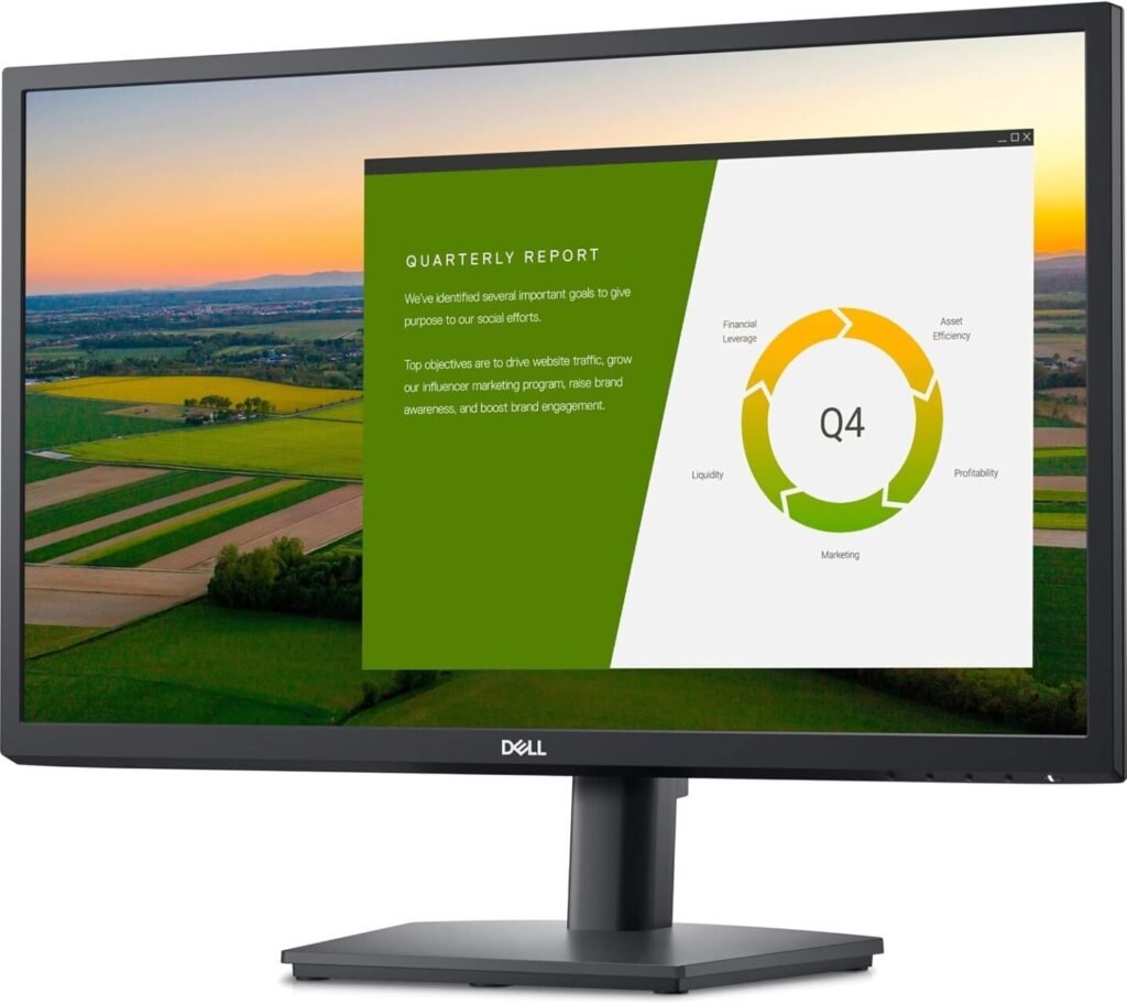 Dell E2422HS Monitor 23 8" FHD IPS Display 60Hz