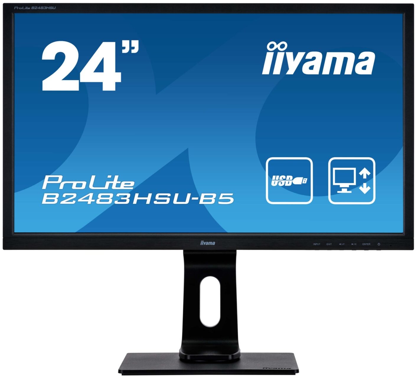 61 Iiyama Prolite B2483HSU 24" Full HD Monitor