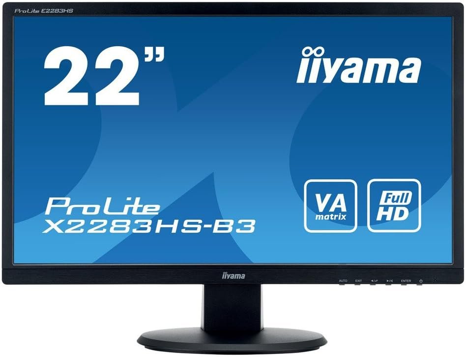 65 iiyama ProLite X2283HS-B3 Monitor, 22" VA LED Monitor