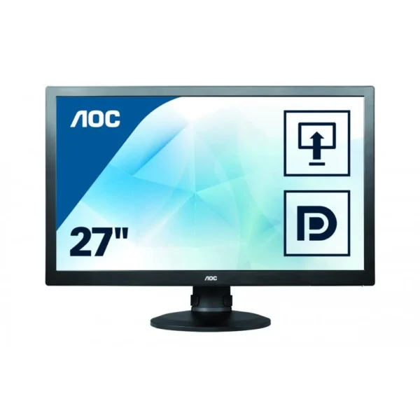 AOC E2770PQU - 27-inch Monitor FHD 1920x1080 Full HD
