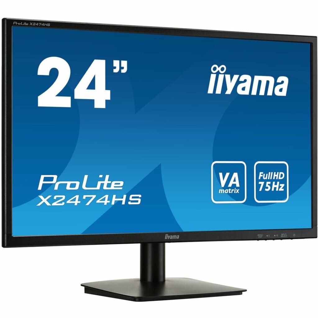iiyama prolite x2474hs b2 full hd 24 inch borderless monitor