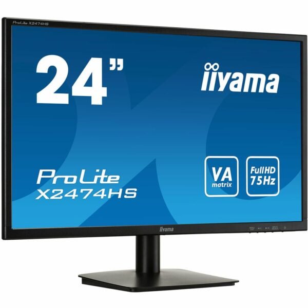 iiyama prolite x2474hs b2 full hd 24 inch borderless monitor