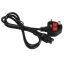Laptop flower cable 3 Pin Plug Fused